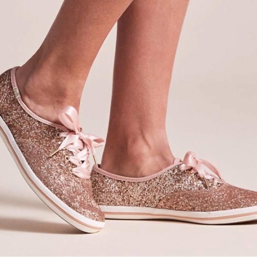 Keds x Kate Spade - Rose Gold